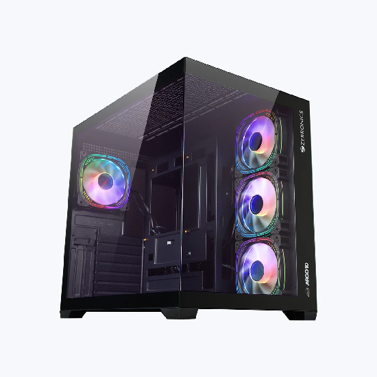 Zebronics Cabinet WO SMPS Argo 10 BLK